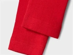 Name It leggings rød med hulmønster